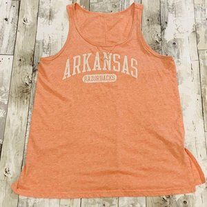 Arkansas Razorbacks Peach Women’s Tank Top